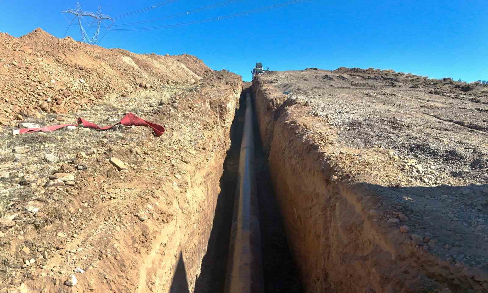 Bingöl içme suyu isale hattında çalışmalar sürüyor