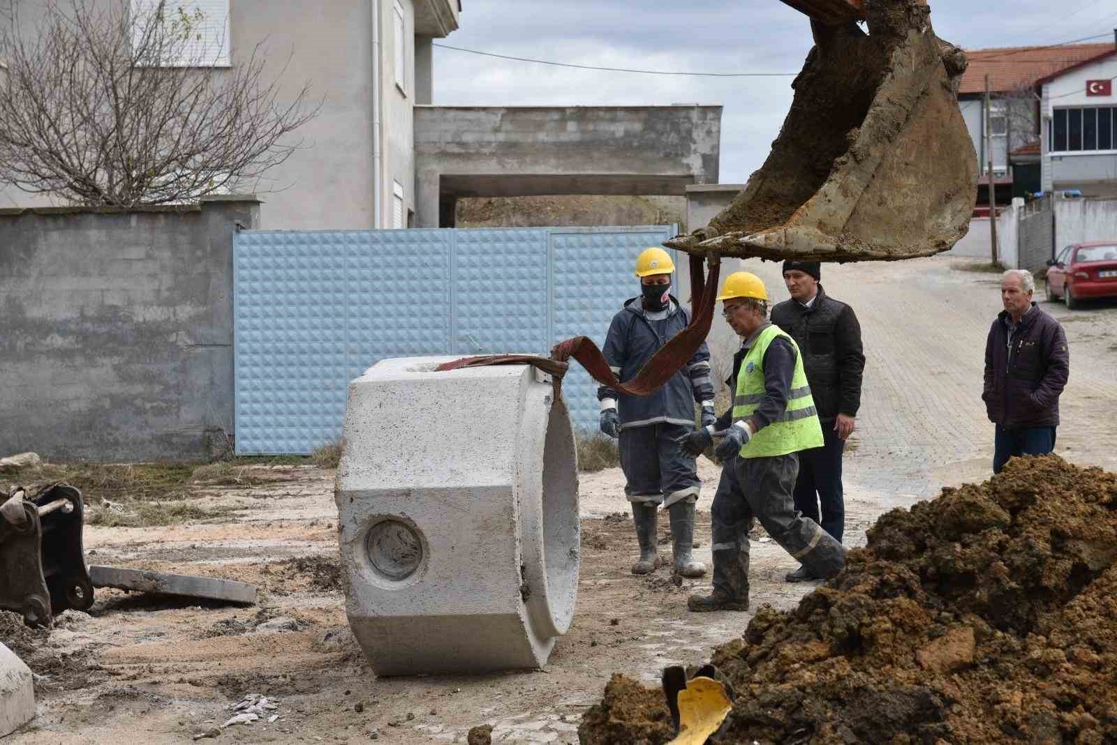 Balıkesir’de altyapı sorunları bir bir çözülüyor