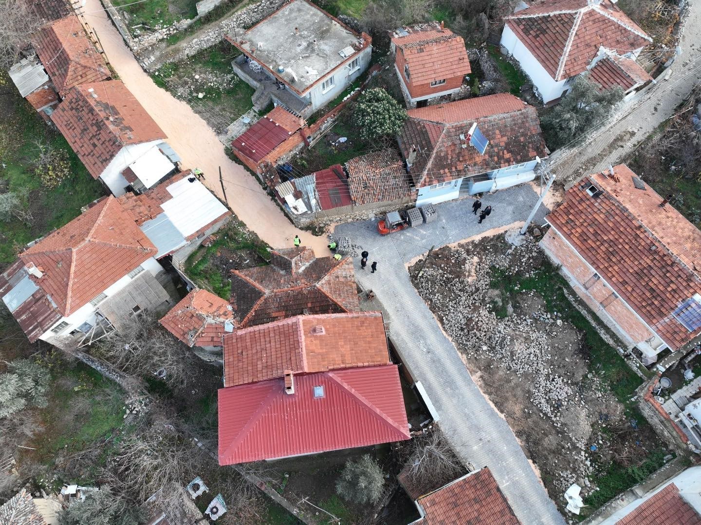 Bilecik’te parke taşı yapım çalışmalarında sona gelindi