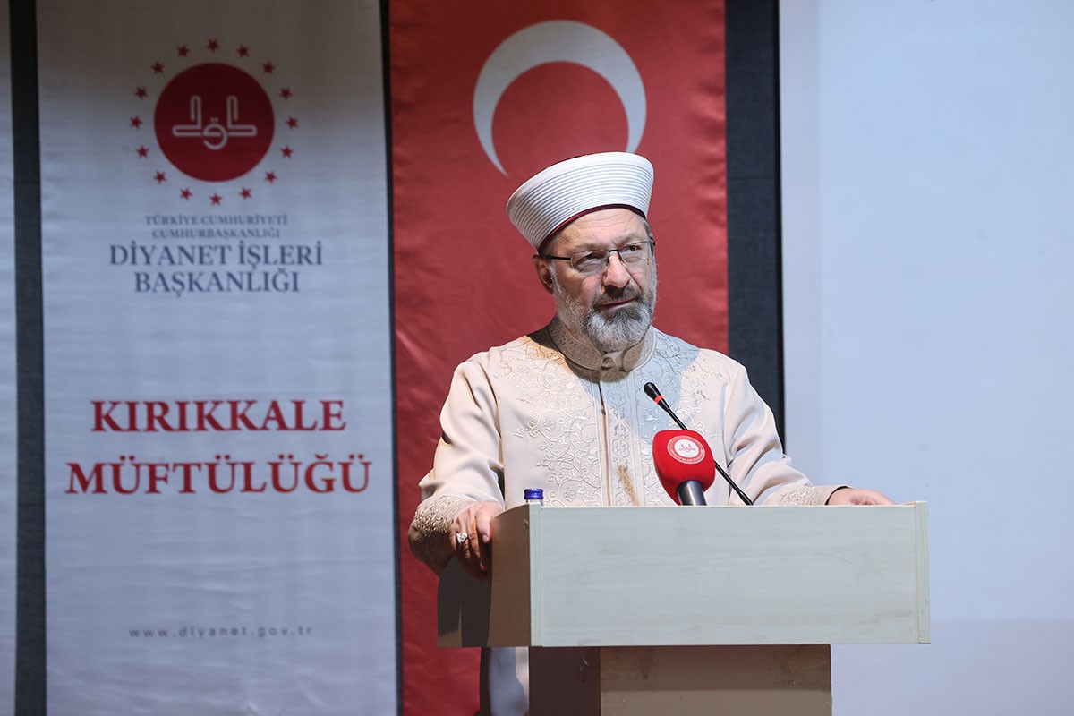 Diyanet İşleri Başkanı Erbaş: 