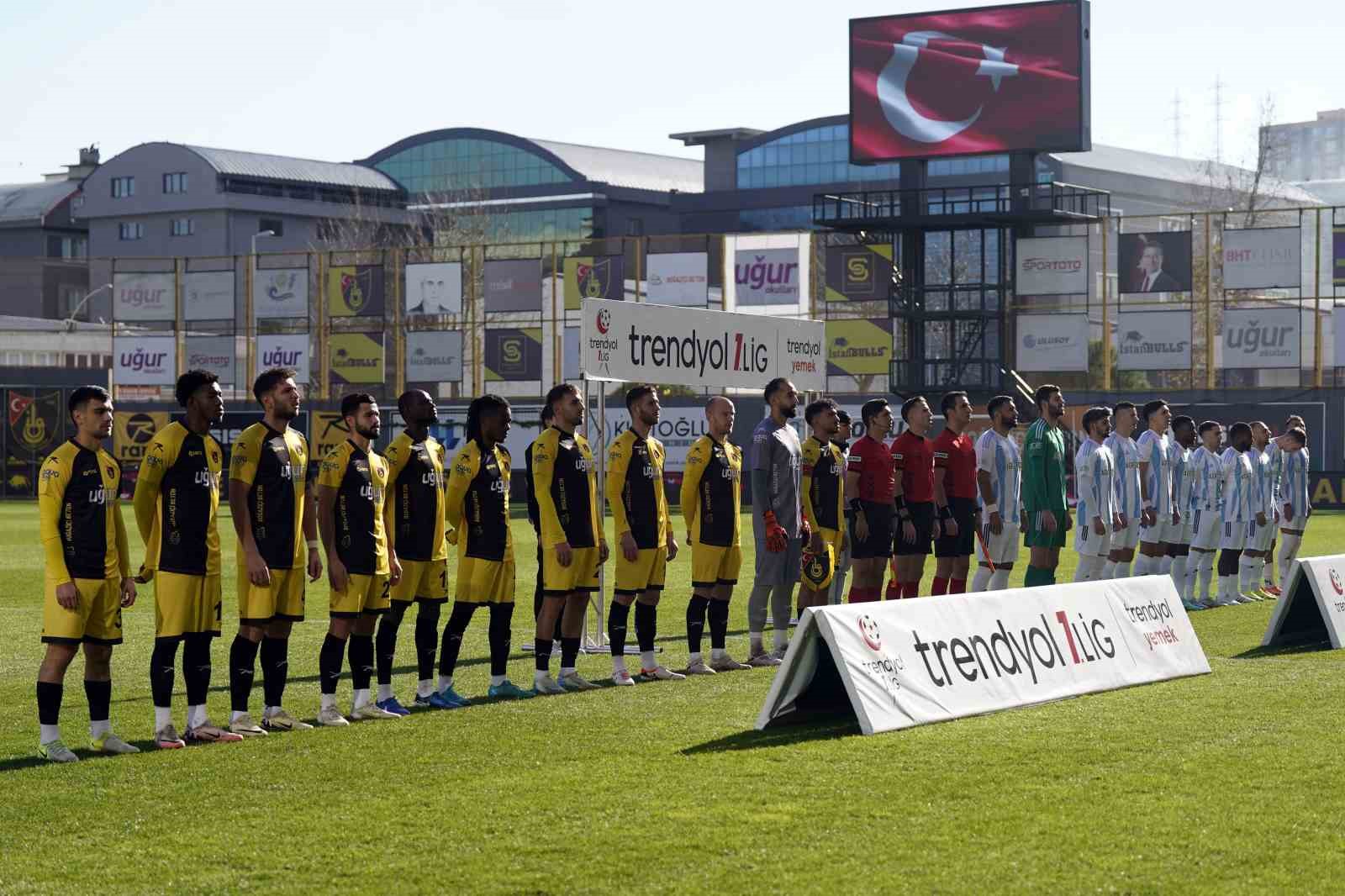 Trendyol 1. Lig: İstanbulspor: 3 - Erzurumspor FK: 2