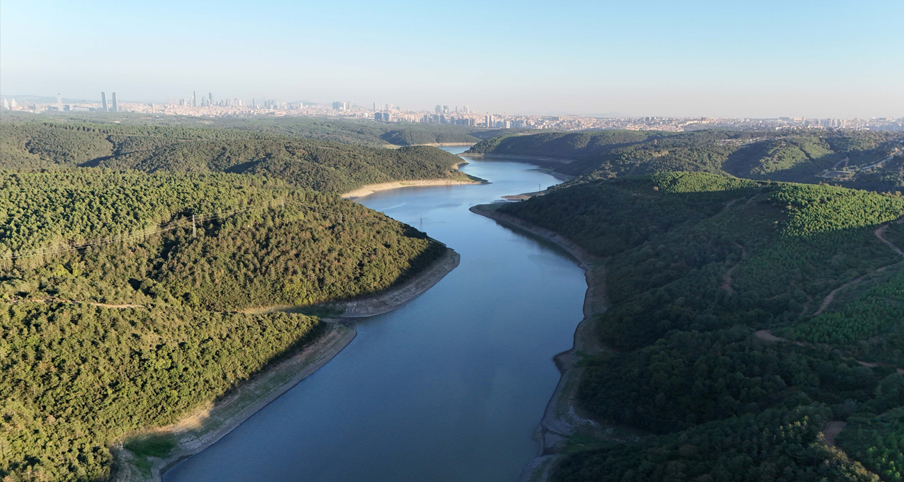 İstanbul’da etkili olan yağmur barajlara yaradı: Su oranı yüzde 30,69’a yükseldi