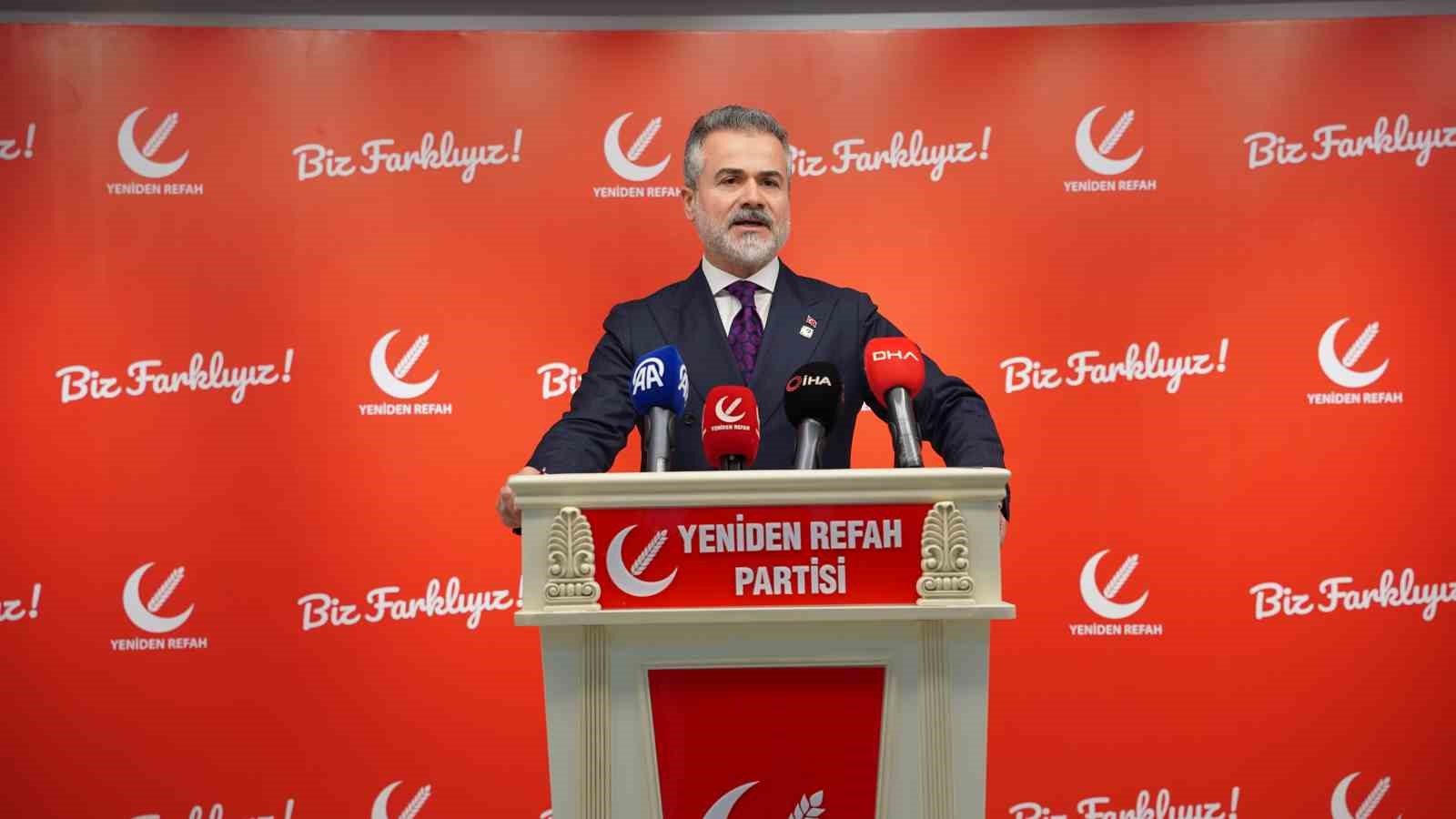 Yeniden Refah Partisi Genel Başkan Yardımcısı Kılıç: 