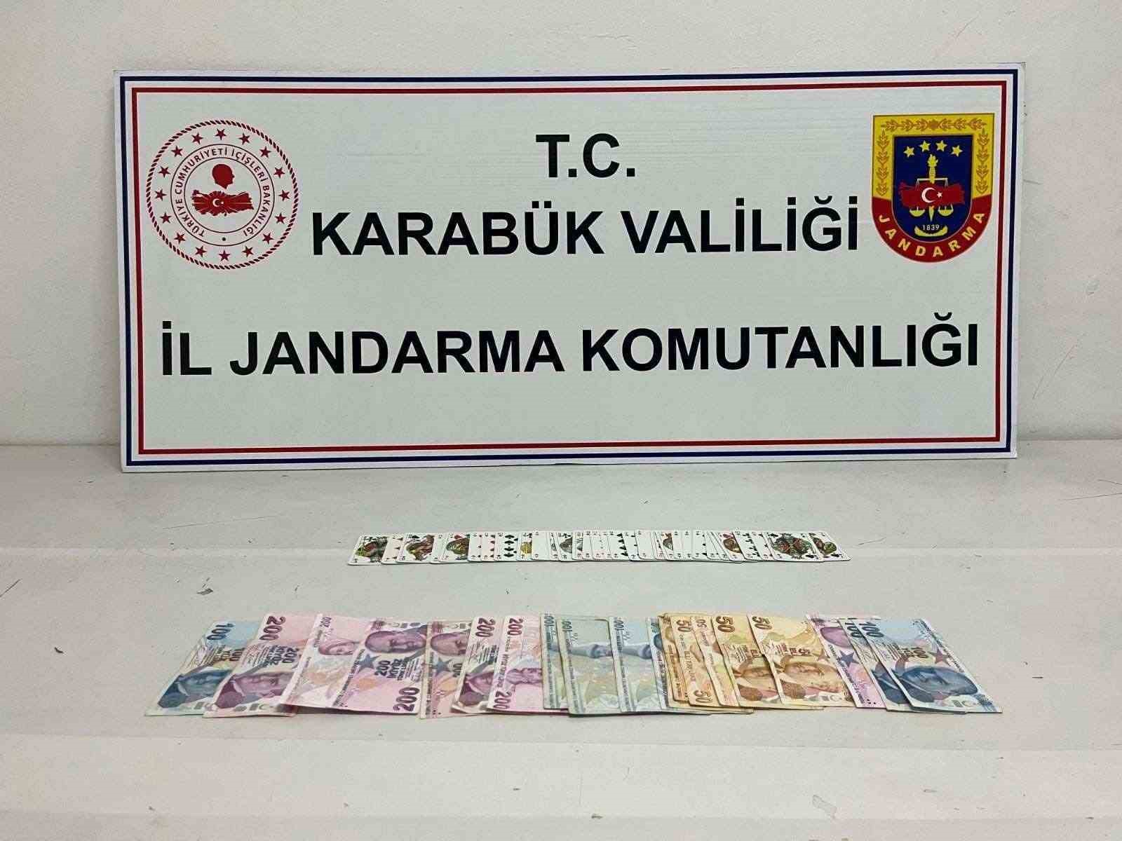 Karabük’te kumar operasyonu