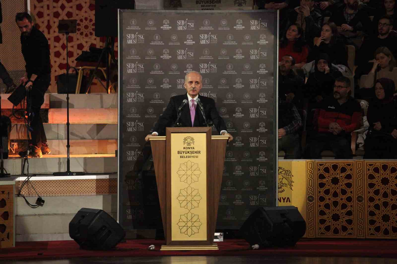 751. Vuslat Yıl Dönümü Anma Törenleri Şeb-i Arus programı