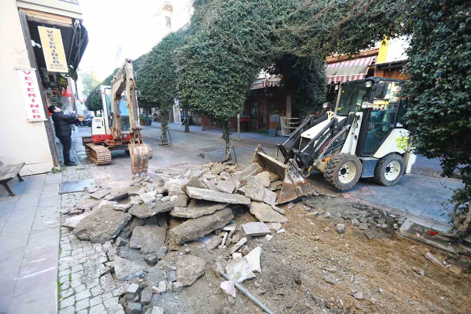 Selçuk’ta doğal gaz ve altyapı çalışmaları başladı