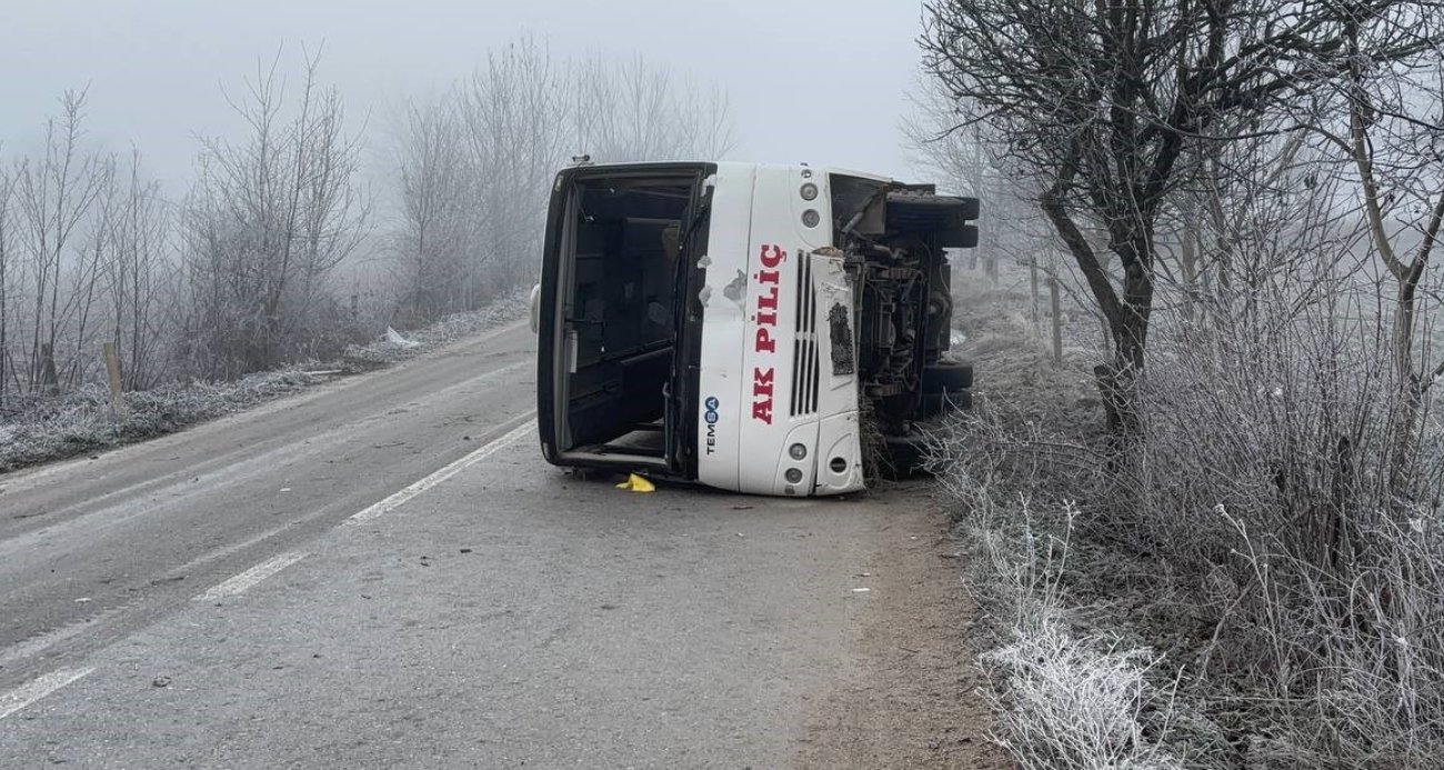 Akpiliç servisi 1 işçiye mezar oldu