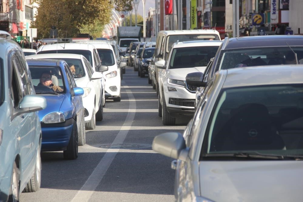 Erzincan’da araç sayısı 76 bin 678 oldu