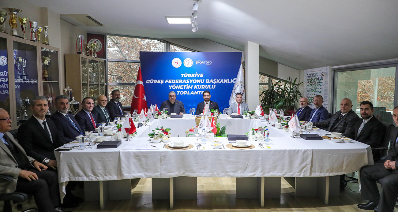 Türkiye Güreş Federasyonu Yönetim Kurulu, ilk toplantısını gerçekleştirdi