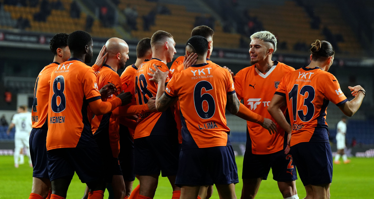 Başakşehir, ligin ilk bölümünü 7. sırada tamamladı