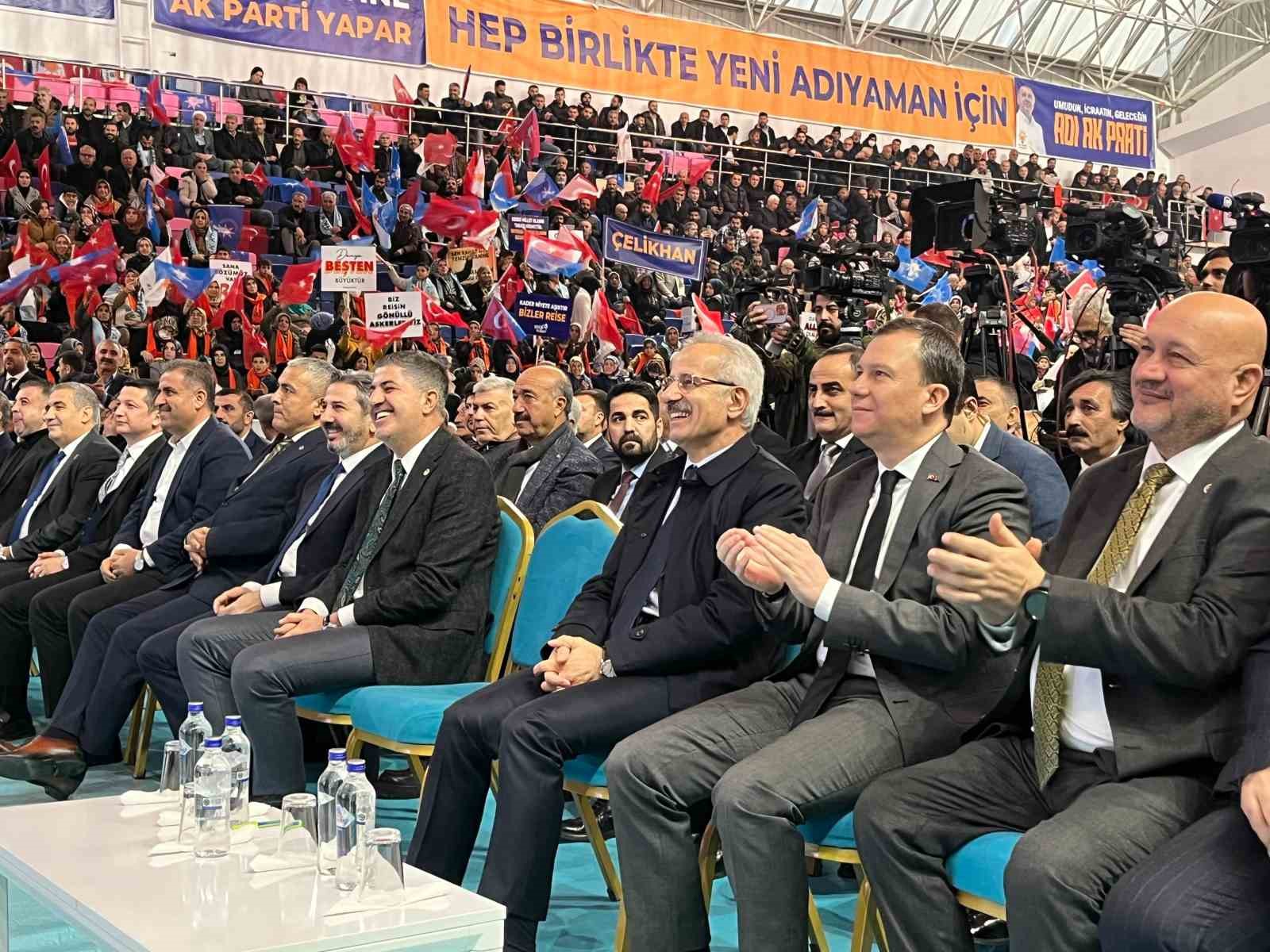 AK Parti Adıyaman 8’inci Olağan İl Kongresi yapıldı