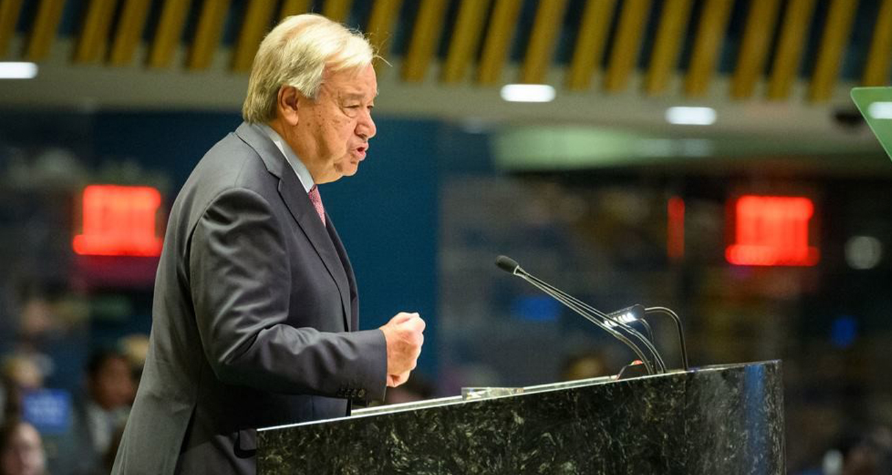 Guterres’ten yeni yıl mesajı: “2025’i yeni bir başlangıç haline getirebiliriz”