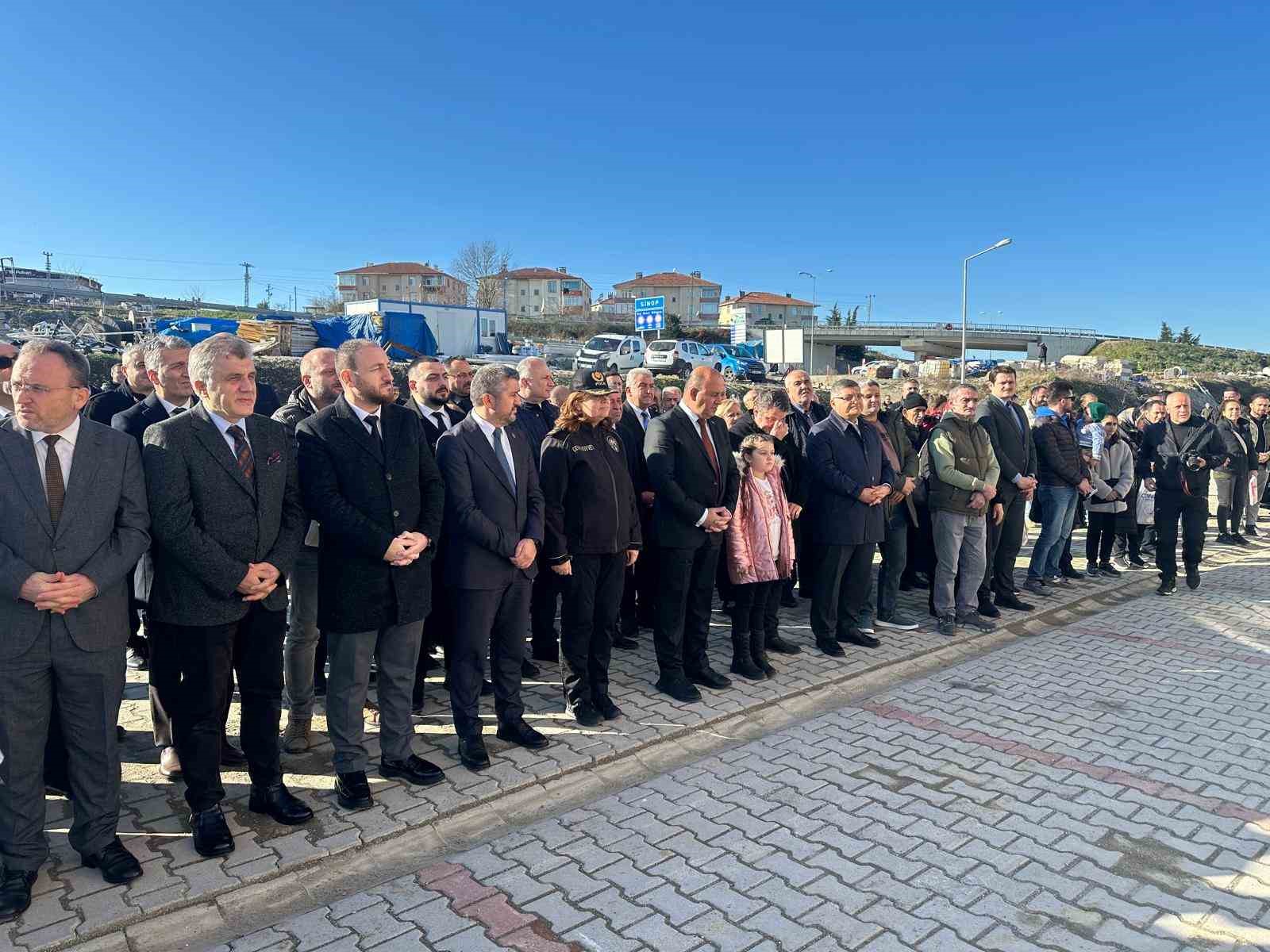 Sinop’ta TOKİ konutları anahtar teslim töreni