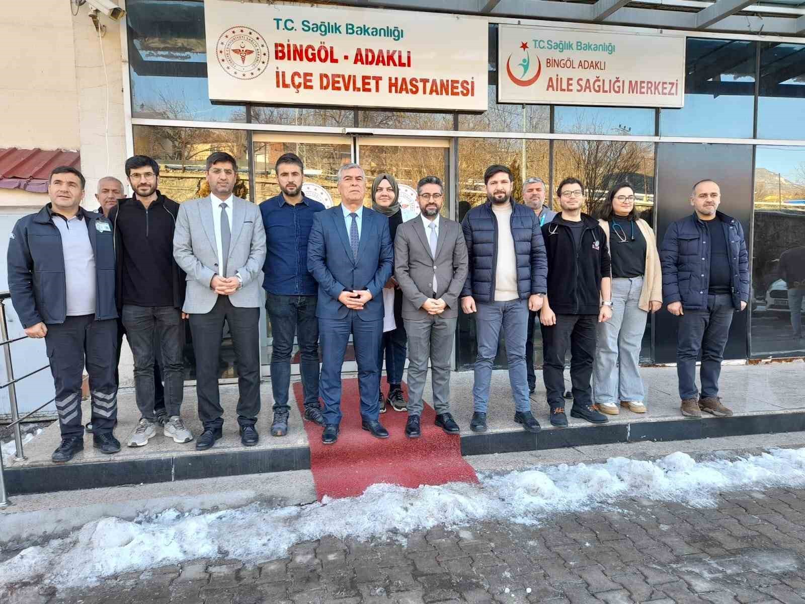 Adaklı Devlet Hastanesinde yataklı tedavi hizmeti başladı