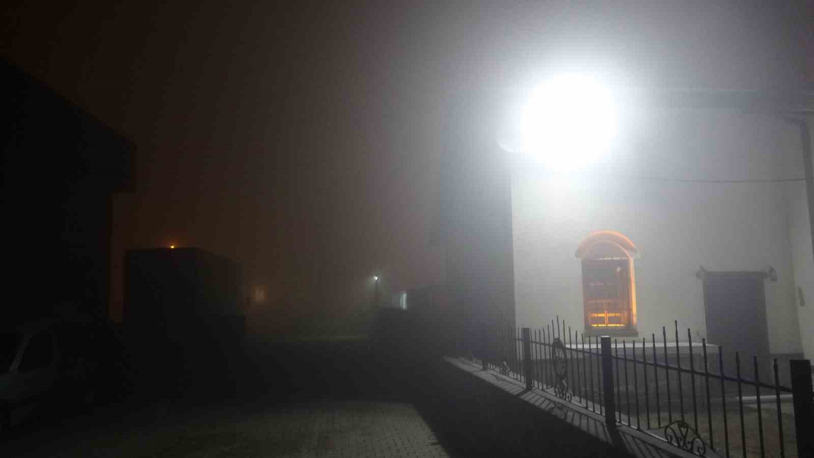 Malatya’da yoğun sis etkili oluyor