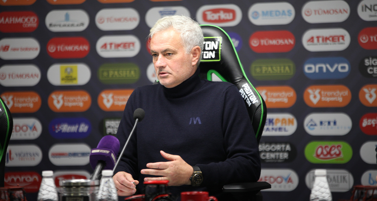 Jose Mourinho: “Bugünkü maç çok iyi bir maçtı”