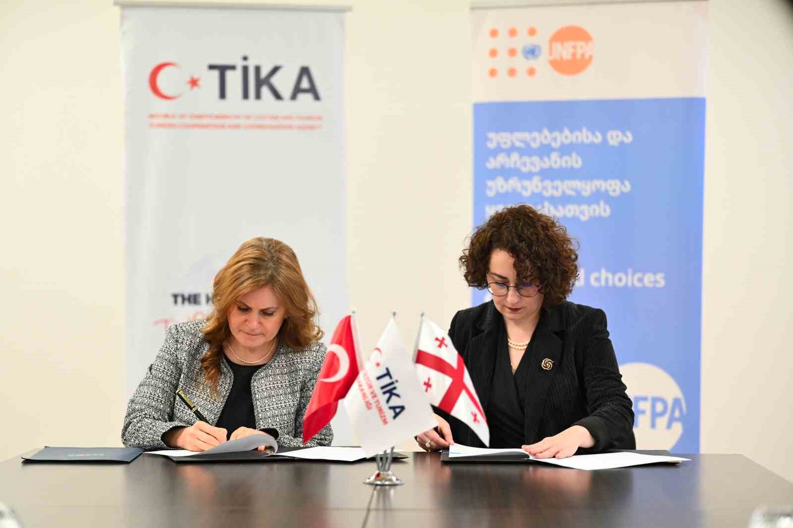 TİKA ve UNFPA’dan Gürcistan’da kadınlar için ortak proje