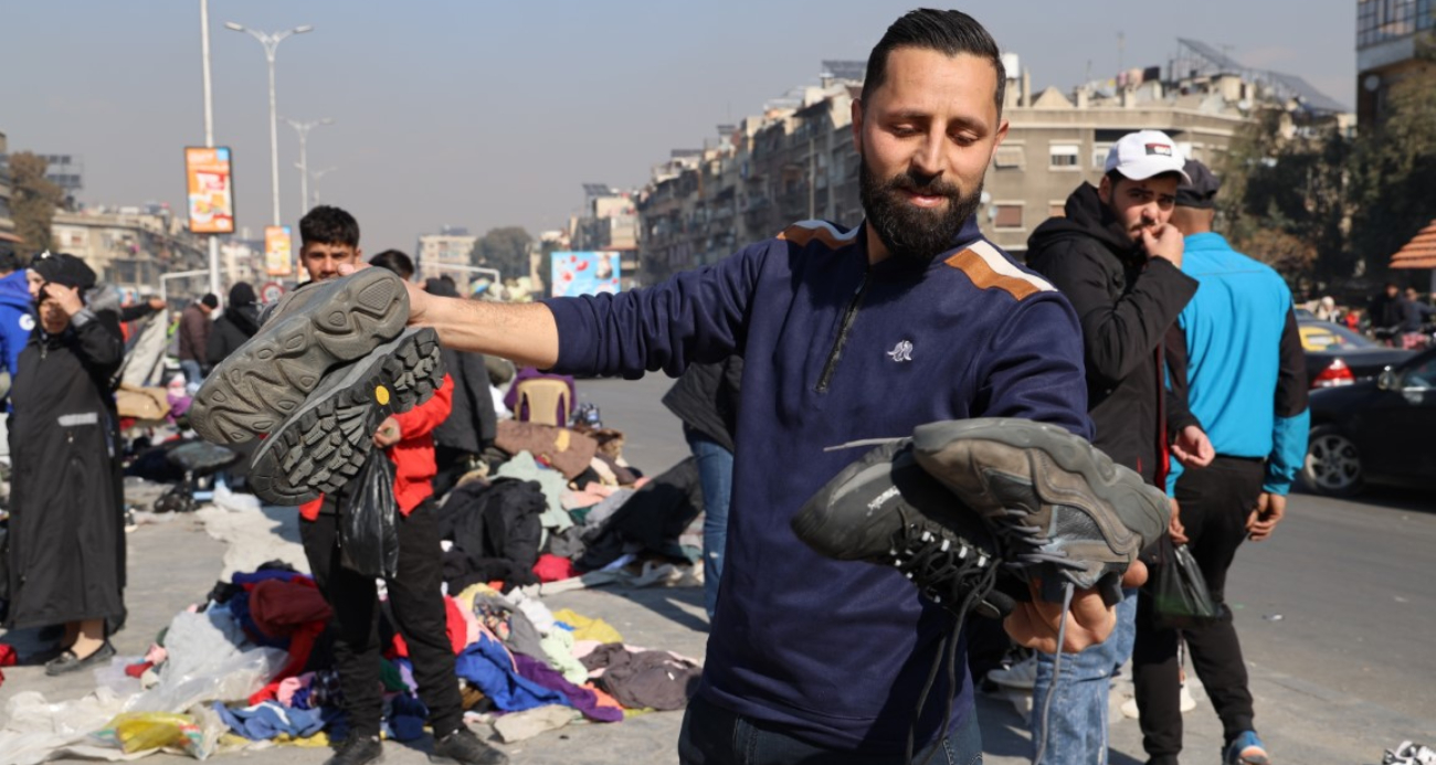 Hafız Esad döneminde getirilen yasak kalktı, Şam'da ikinci el eşya satışları başladı