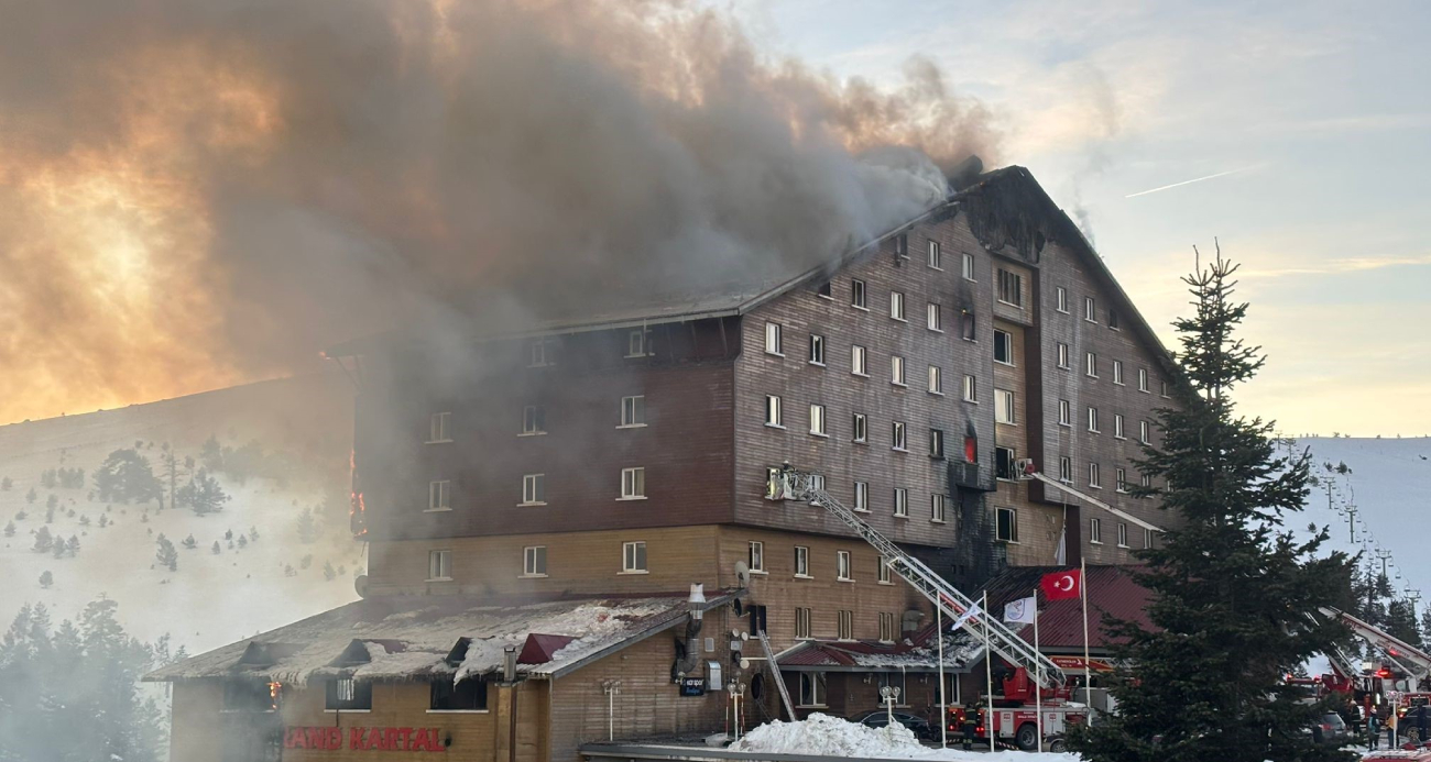 Kartalkaya’da yangın faciası: 6 ölü, 31 yaralı