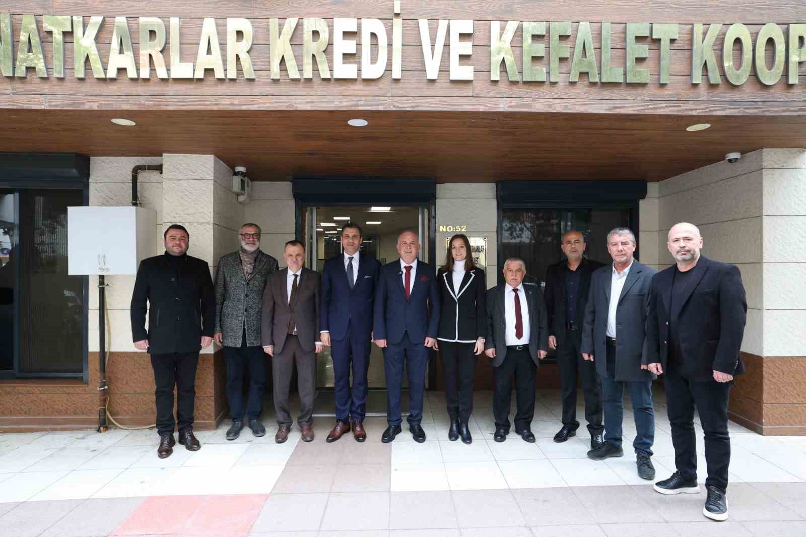 Üç başkandan Bulgay’a hayırlı olsun ziyareti
