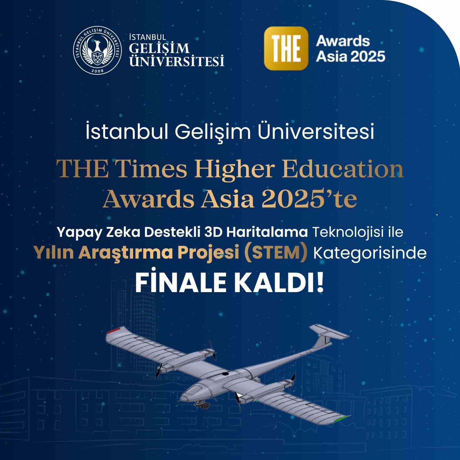 İGÜ, THE Awards Asia 2025’te finalde