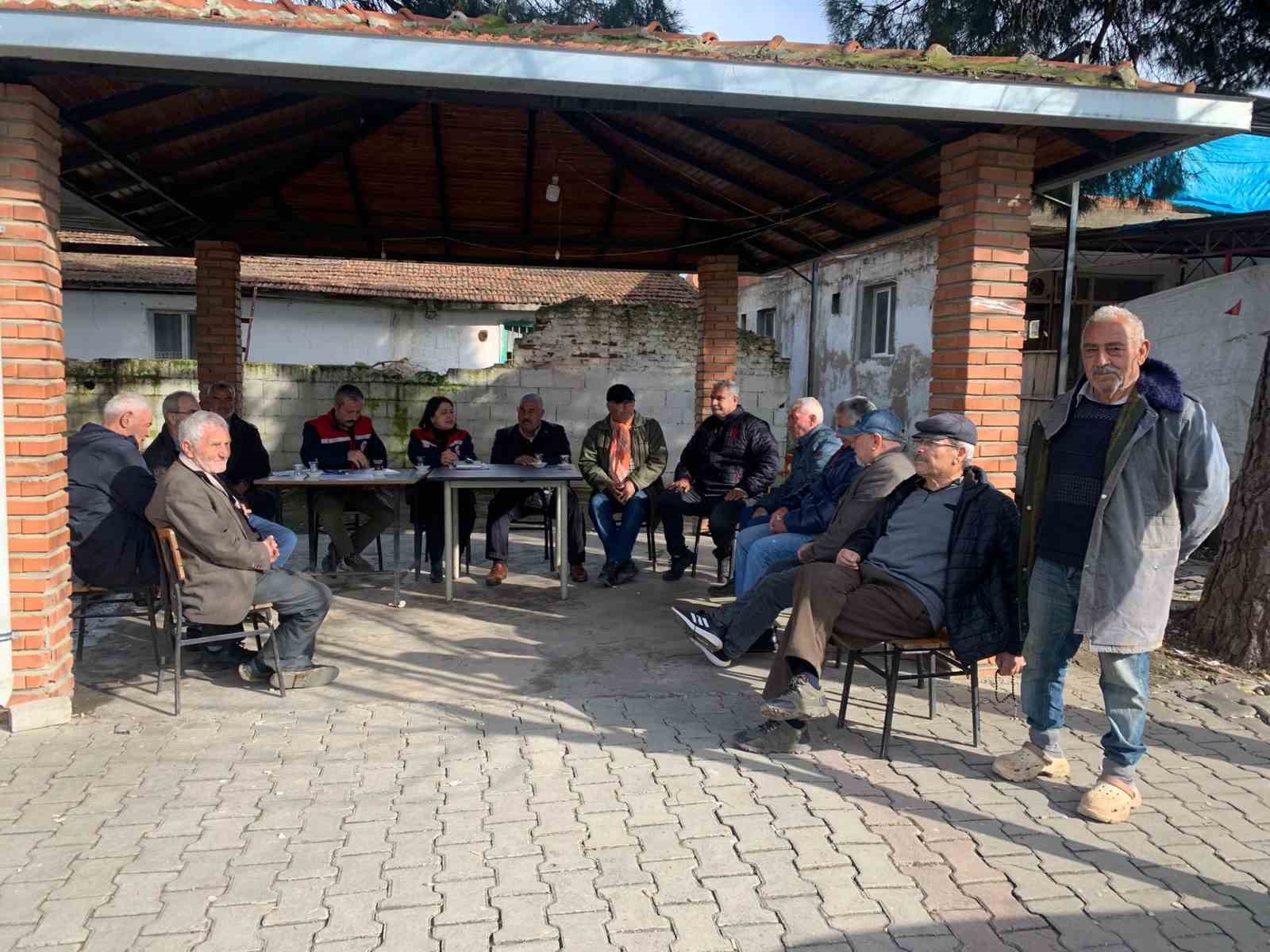 Aydın’da 10 mahallede üreticiler bilgilendirildi