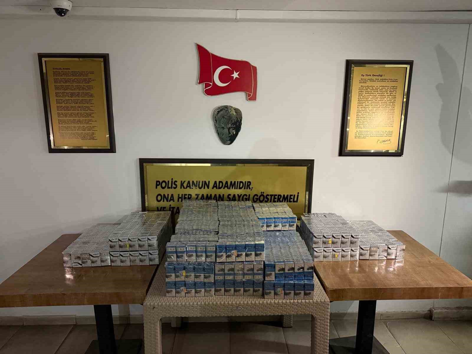 Ağrı’da 9 bin 675 paket kaçak sigara ele geçirildi