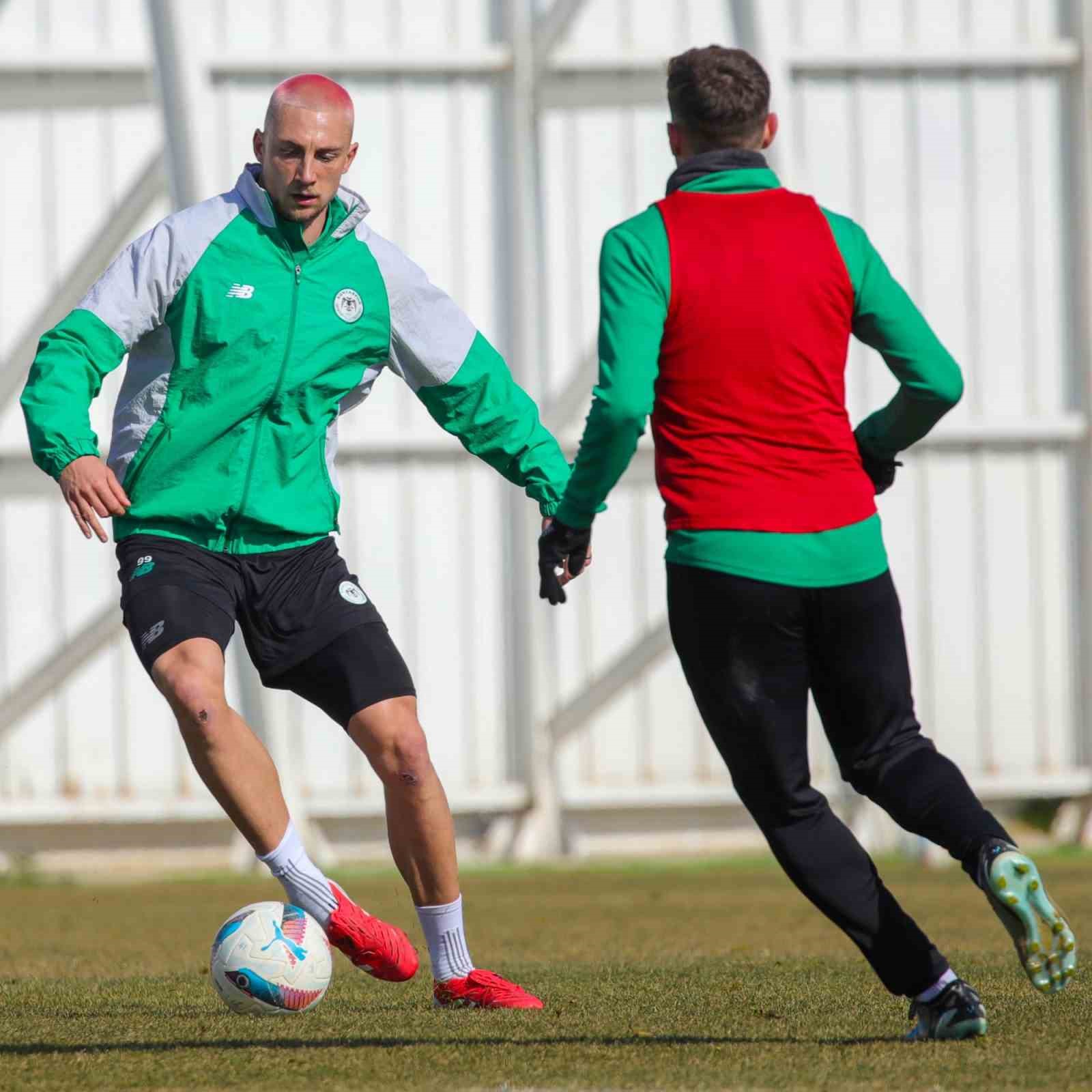 Konyaspor’da Bodrum FK maçı hazırlıkları devam ediyor