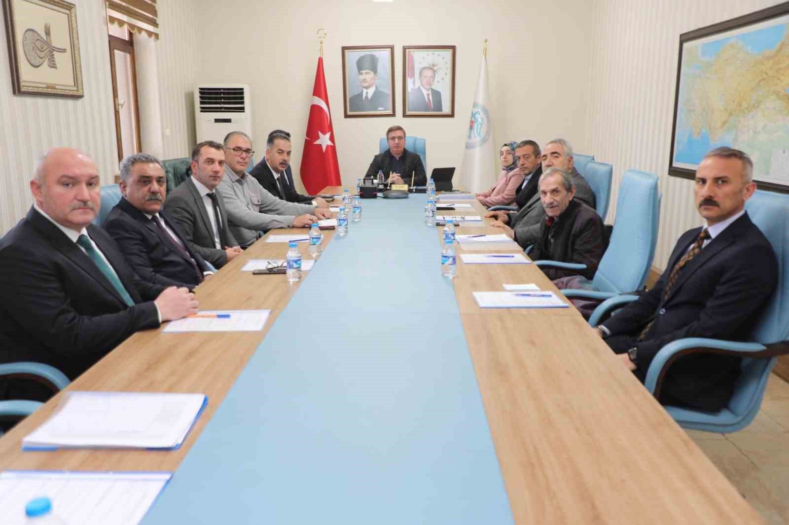 Organize Sanayi Bölgesi Müteşebbis Heyeti toplantısı düzenlendi