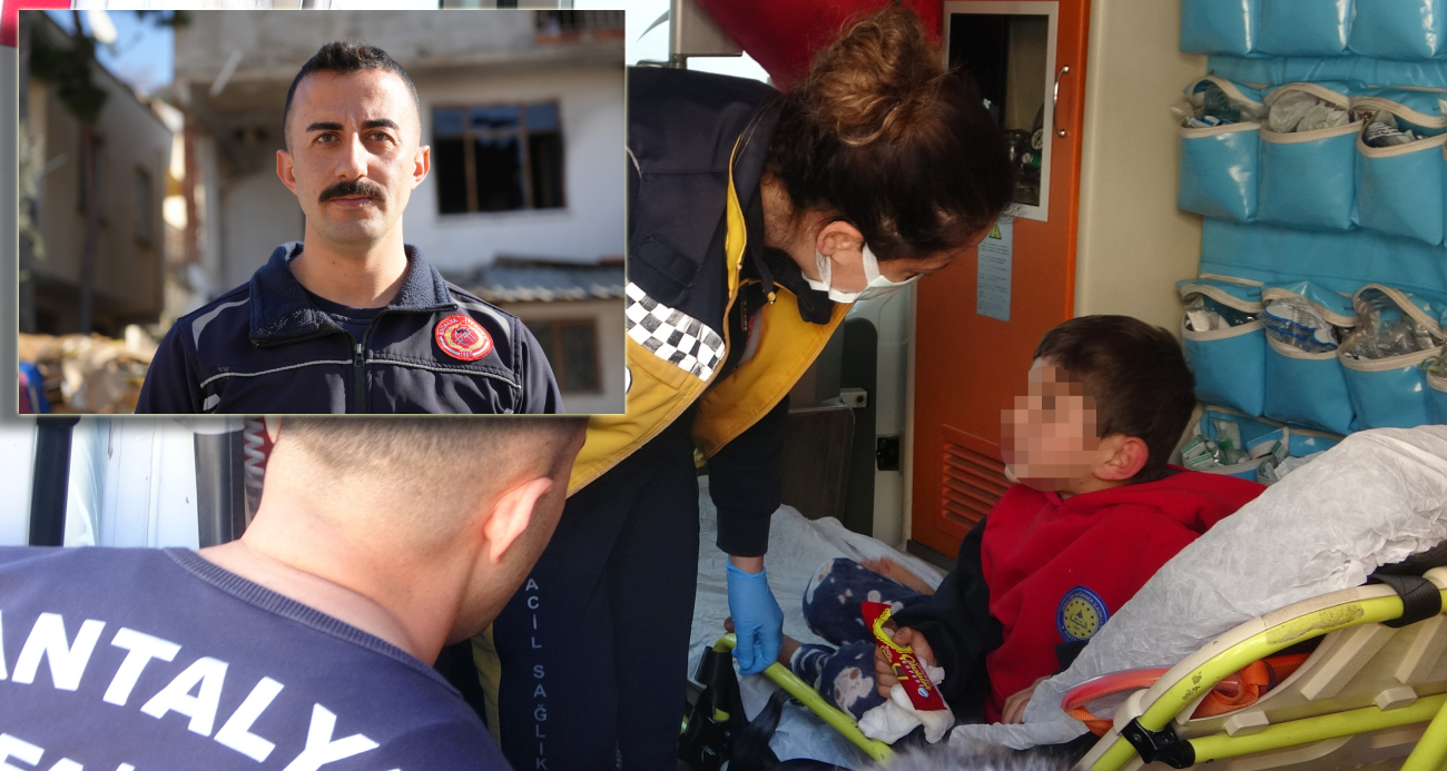 İtfaiye eri Türkiye'yi duygulandıran Efe'nin o anlarını anlattı!
