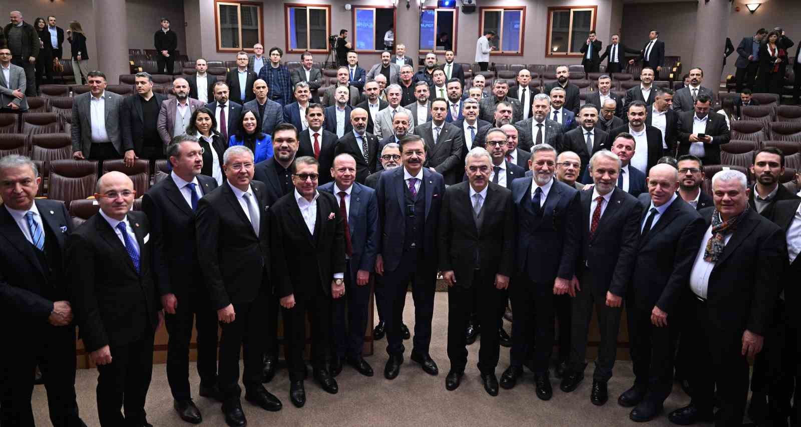 BTSO’da yılın ilk meclis toplantısının konuğu Rifat Hisarcıklıoğlu oldu
