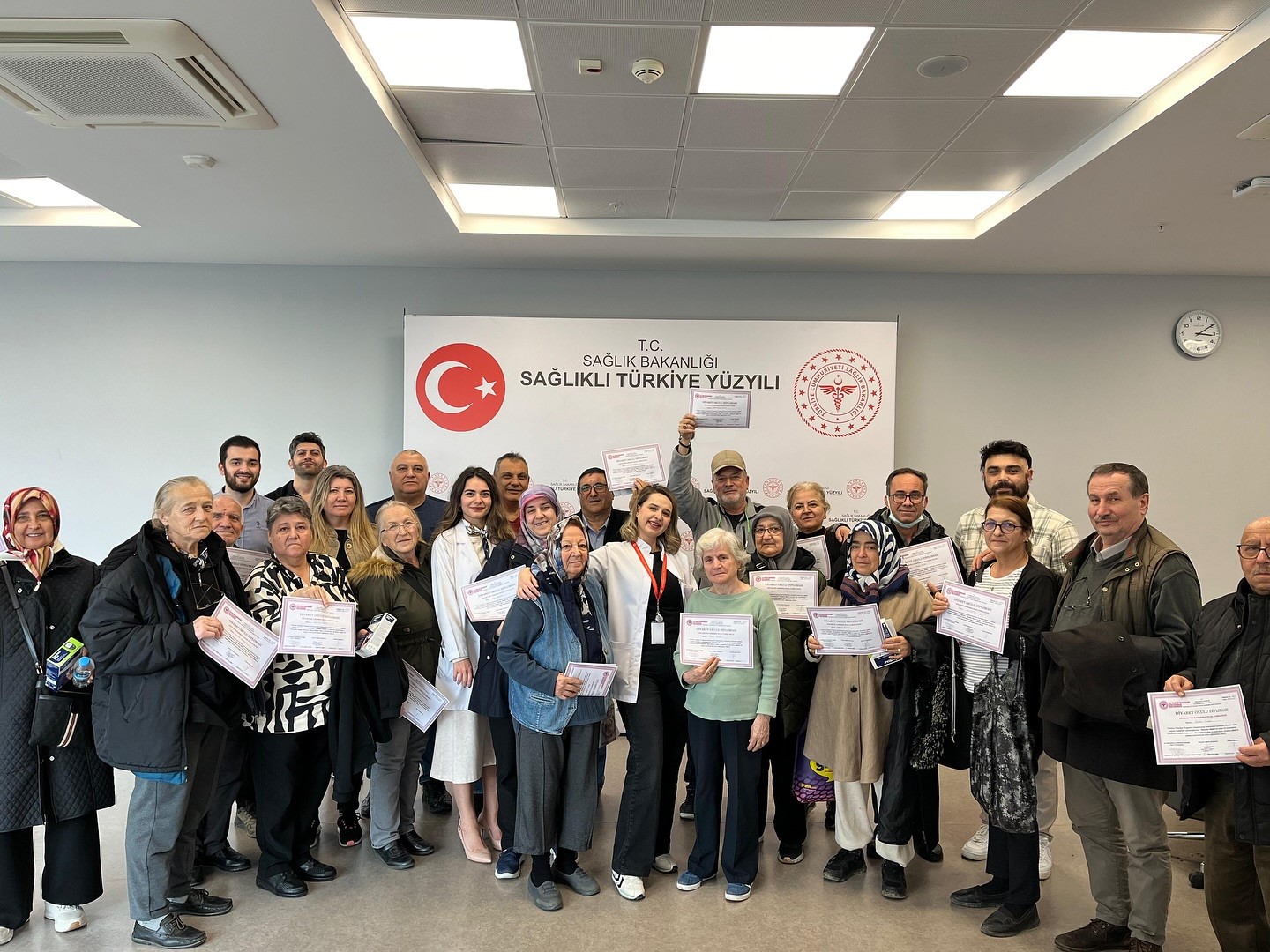 Tekirdağ’da Diyabet Okulu 2025 yılının ilk mezunlarını verdi