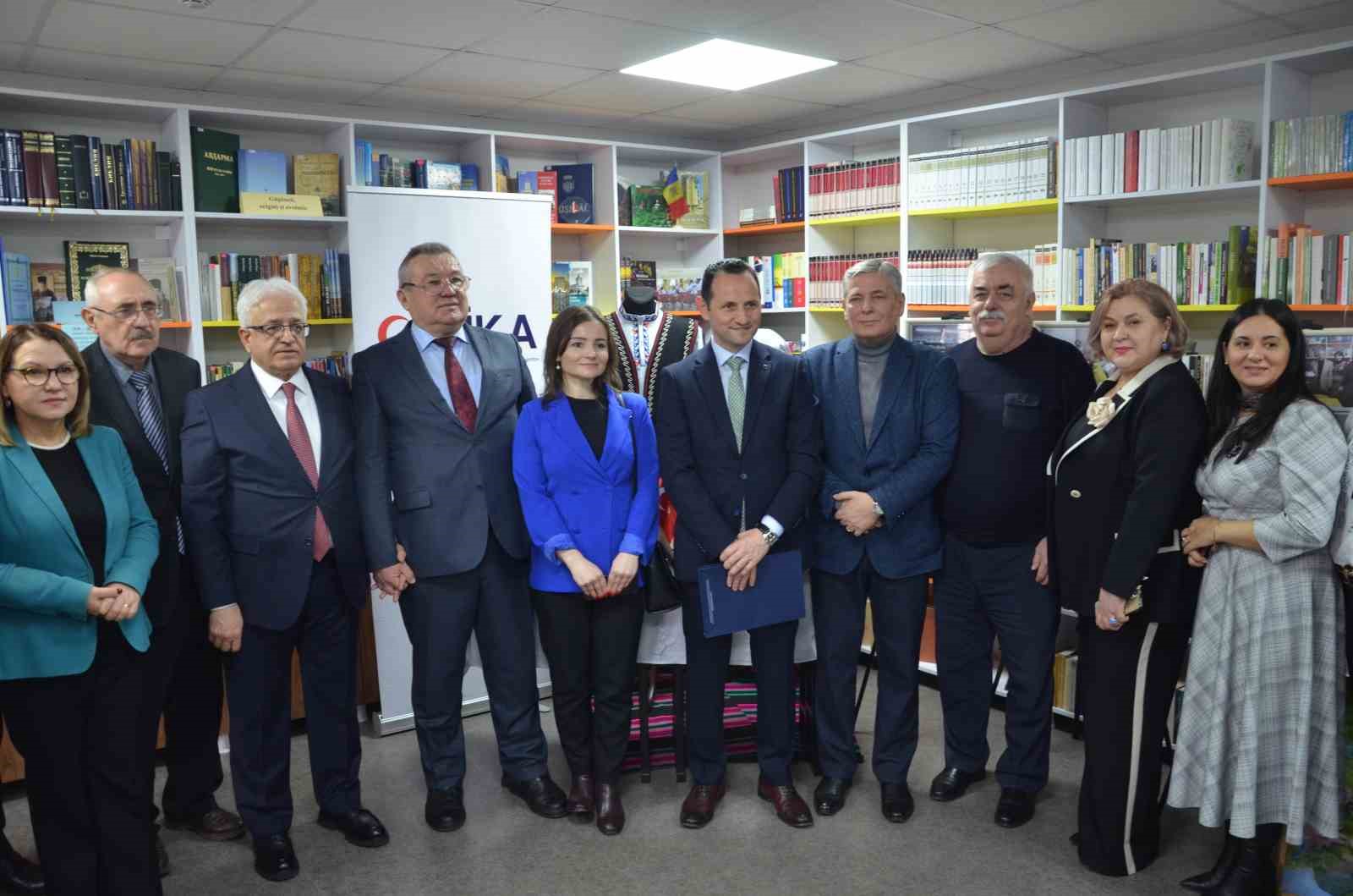 Kişinev Mihail Çakir Kütüphanesi TİKA’nın desteğiyle yenilendi