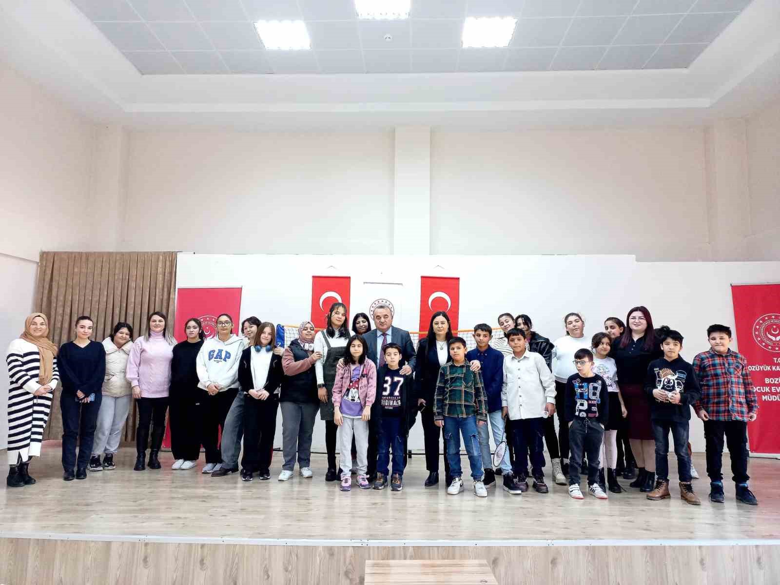 Kaymakam Öztürk çocuklarla birlikte etkinlik yaptı