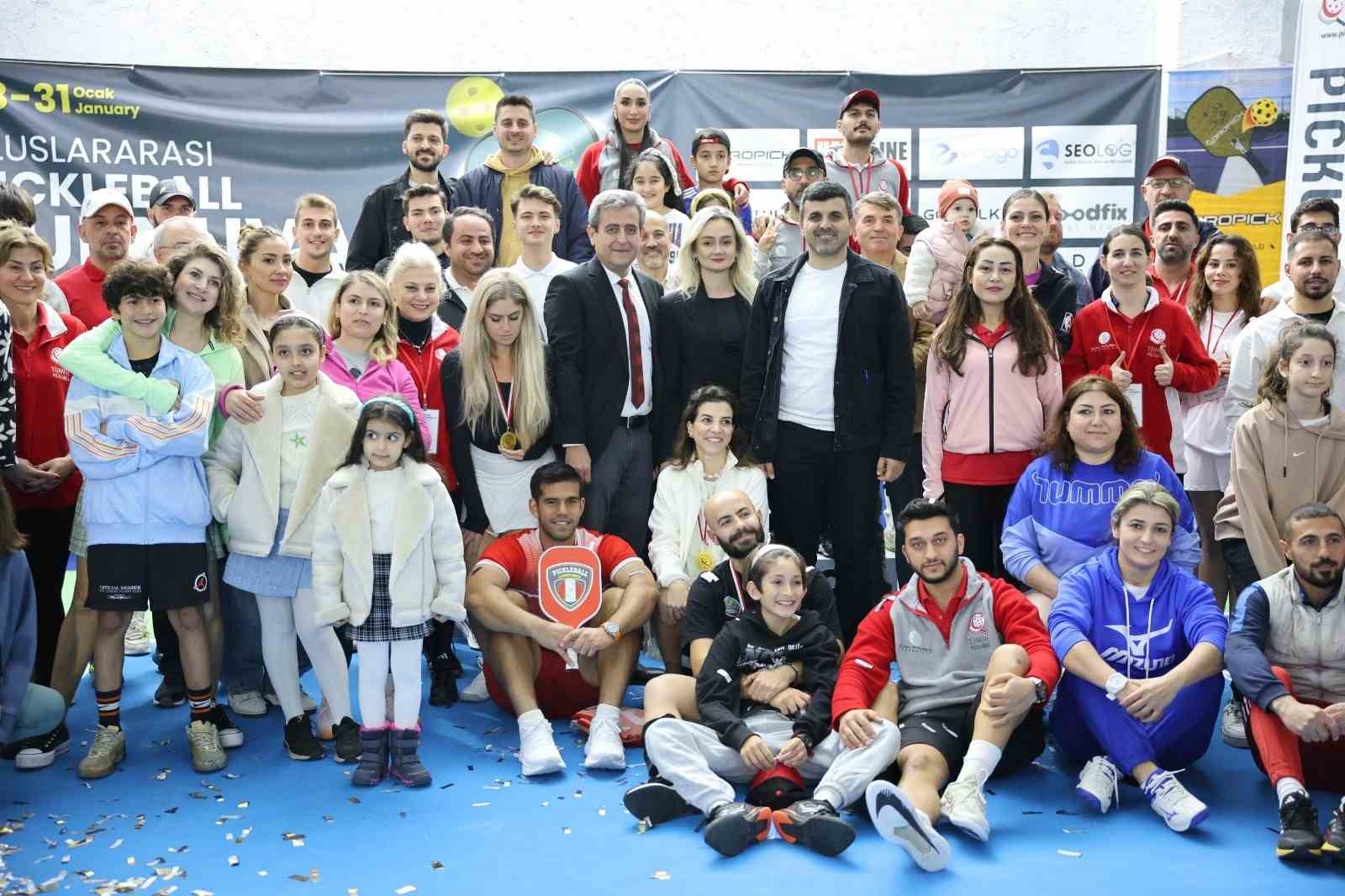 Türkiye’nin ilk Uluslararası Pickleball Turnuvası, Manavgat’ta düzenlendi