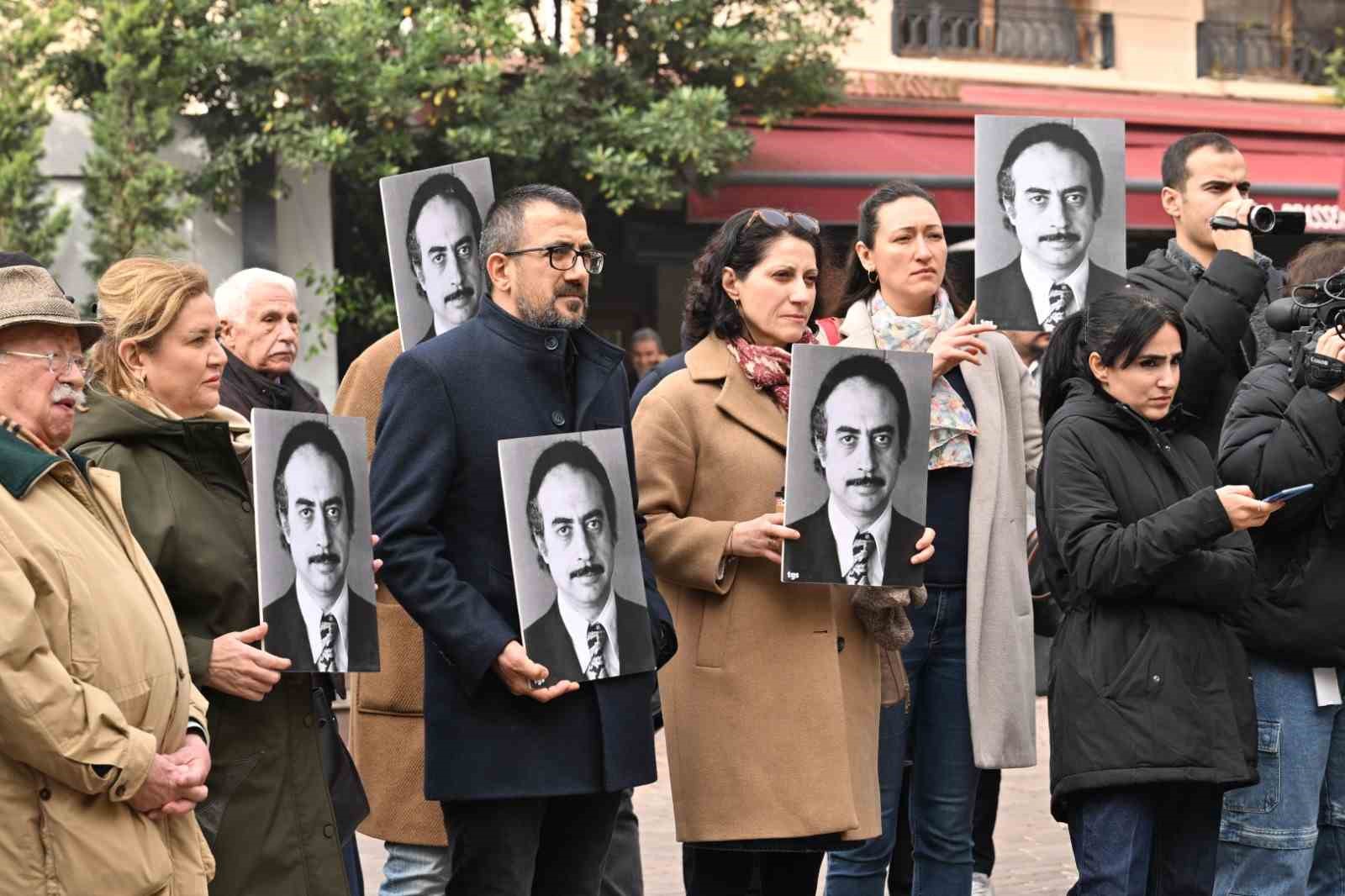 Gazeteci Abdi İpekçi, ölümünün 46’ncı yılında Şişli’de anıldı