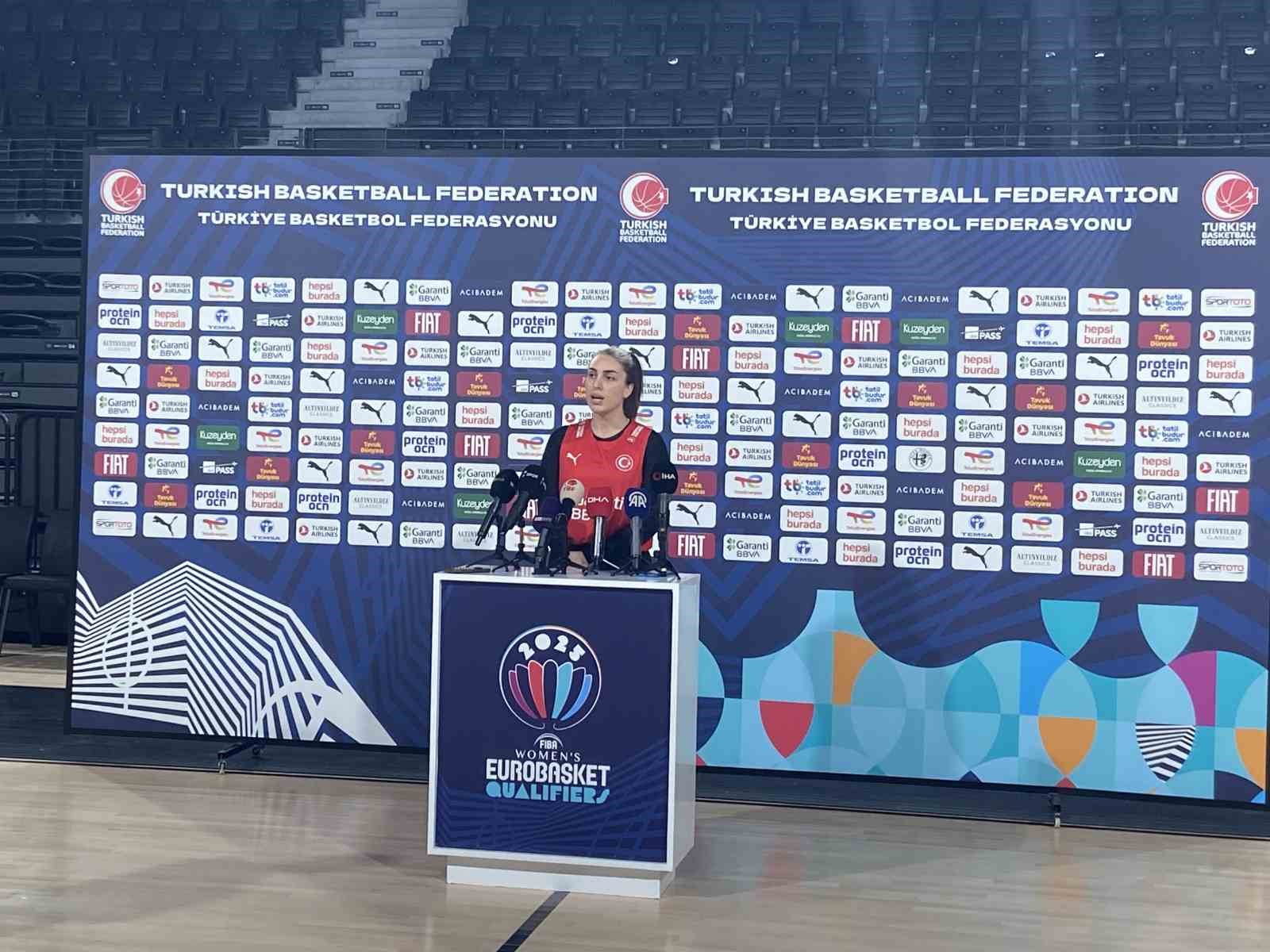 A Milli Kadın Basketbol Takımı’nda medya günü düzenlendi