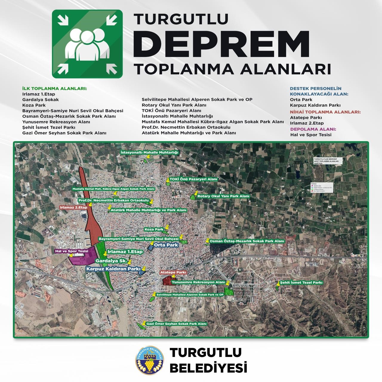 Turgutlu Belediyesinden 6 Şubat depremleri hatırlatması
