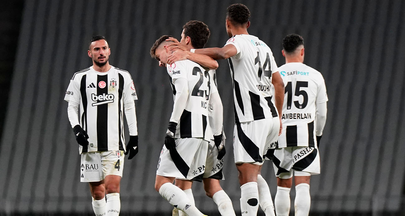 Beşiktaş, Olimpiyat Stadı’nda 3’te 3 yaptı.