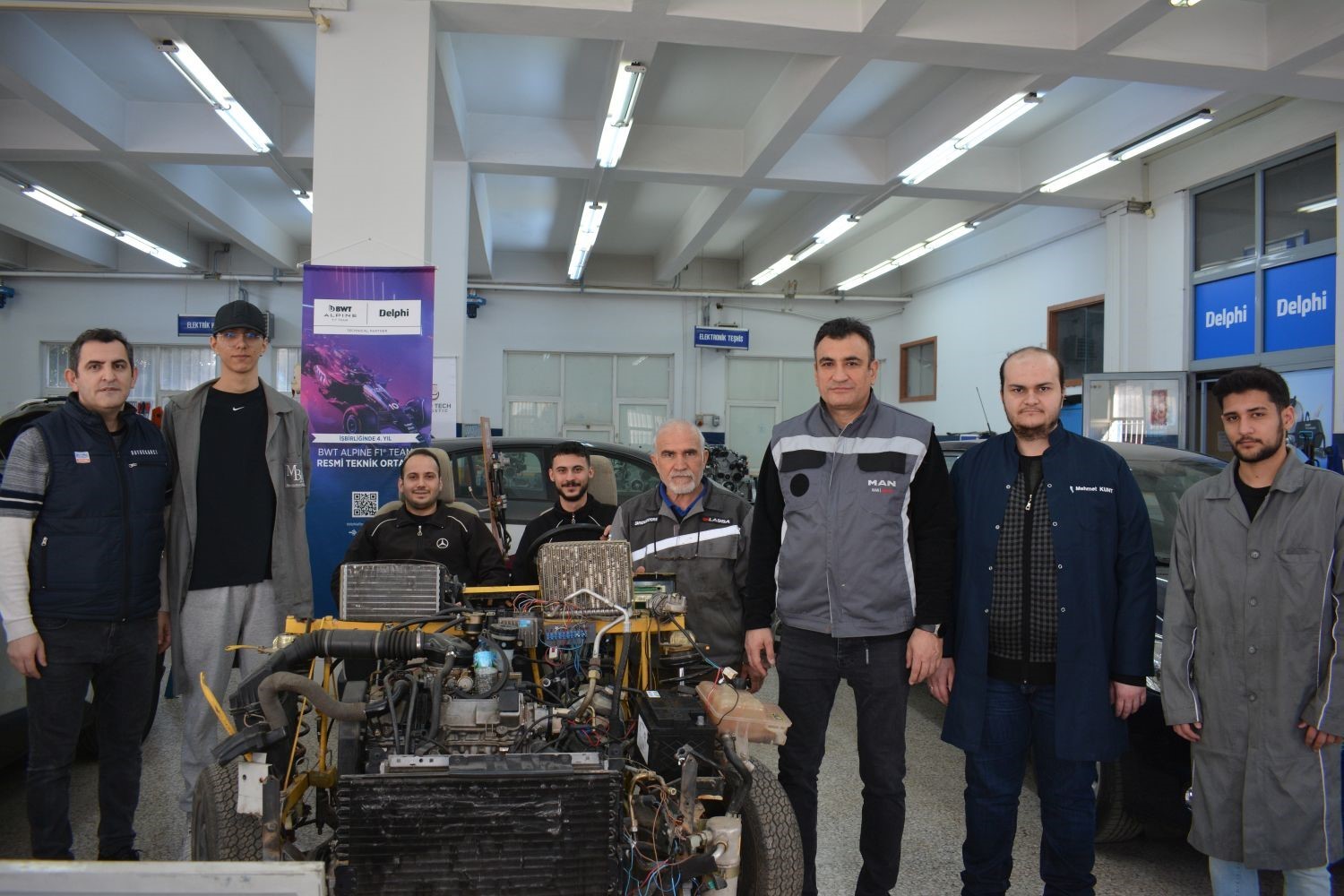 Otomotiv sanayinin kalbi, Ege Meslek Yüksekokulunda atıyor