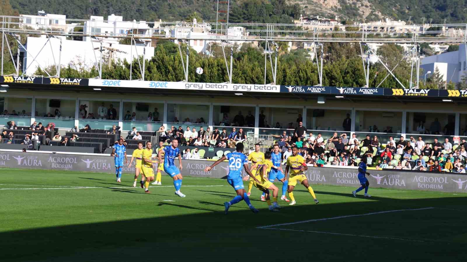 Ziraat Türkiye Kupası: Bodrum FK:  2 - Antalyaspor: 0 (İlk yarı)