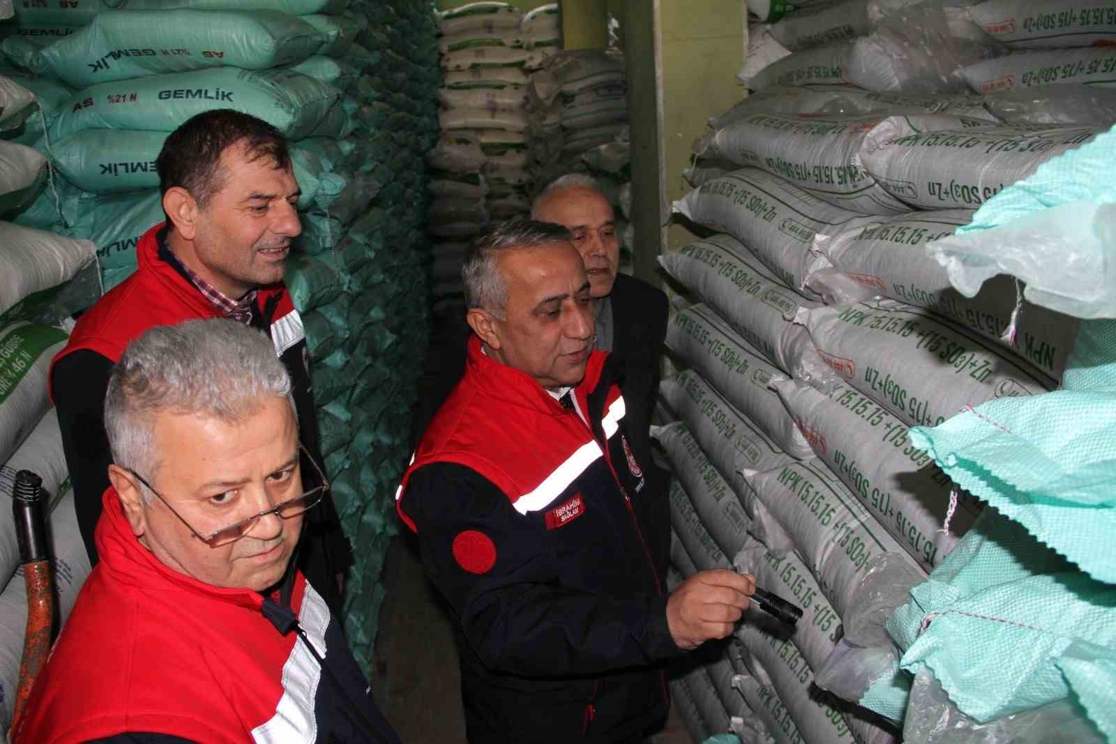 Samsun’da gübre denetimi