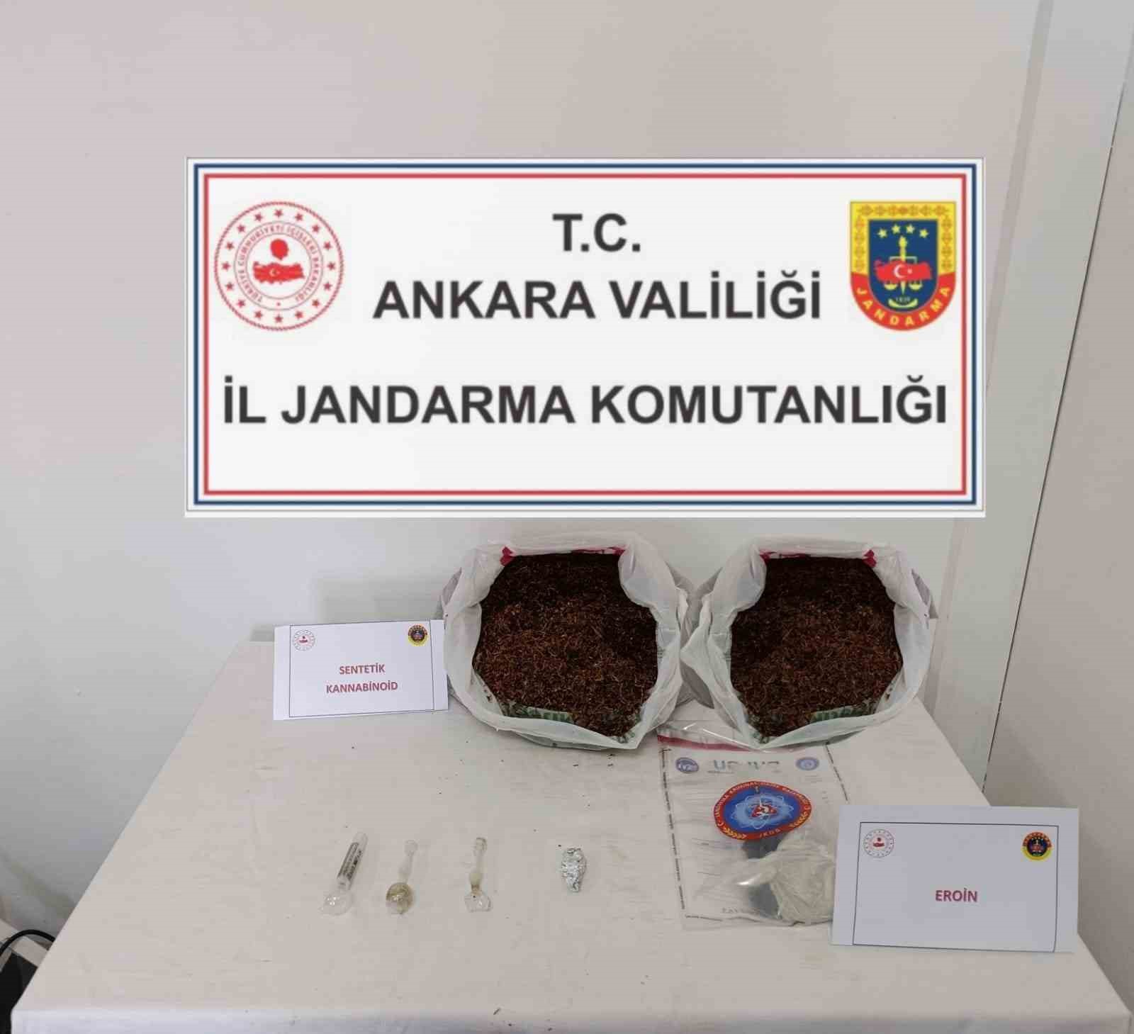 Ankara’da 5 bin 470 gram sentetik kannabinoid ele geçirildi
