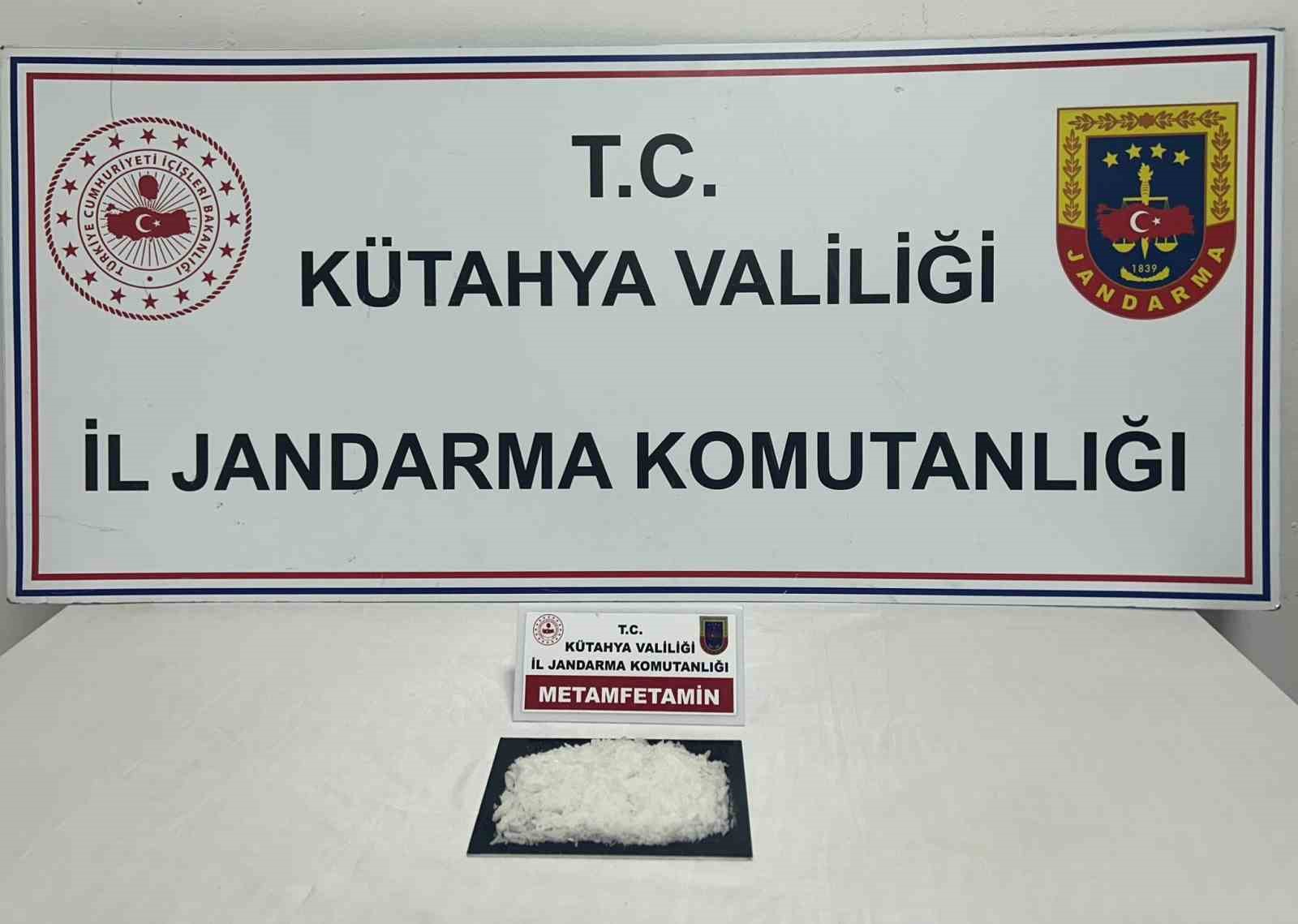 Kütahya’da jandarmadan uyuşturucu operasyonu: 1 kişi tutuklandı