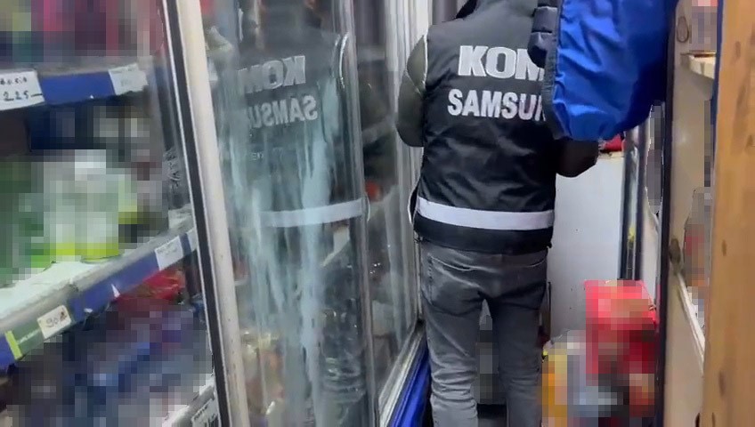 Samsun’da sahte içki operasyonu