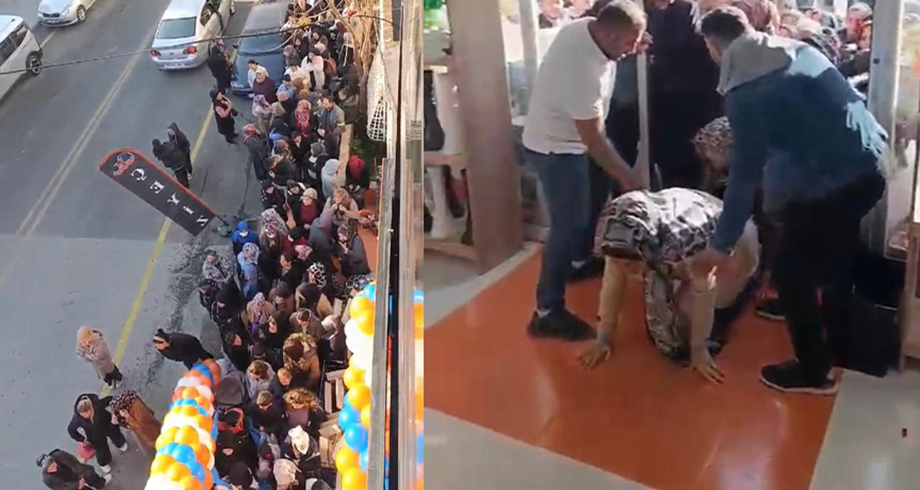 Ezilme tehlikesi yaşadılar!