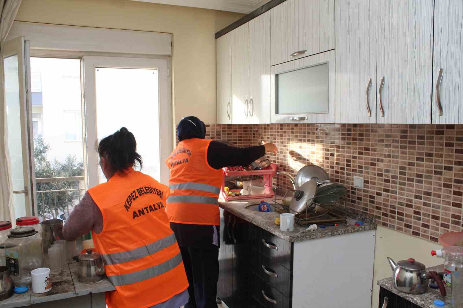 Yalnız yaşayan vatandaşın yaşam şartları iyileştirildi