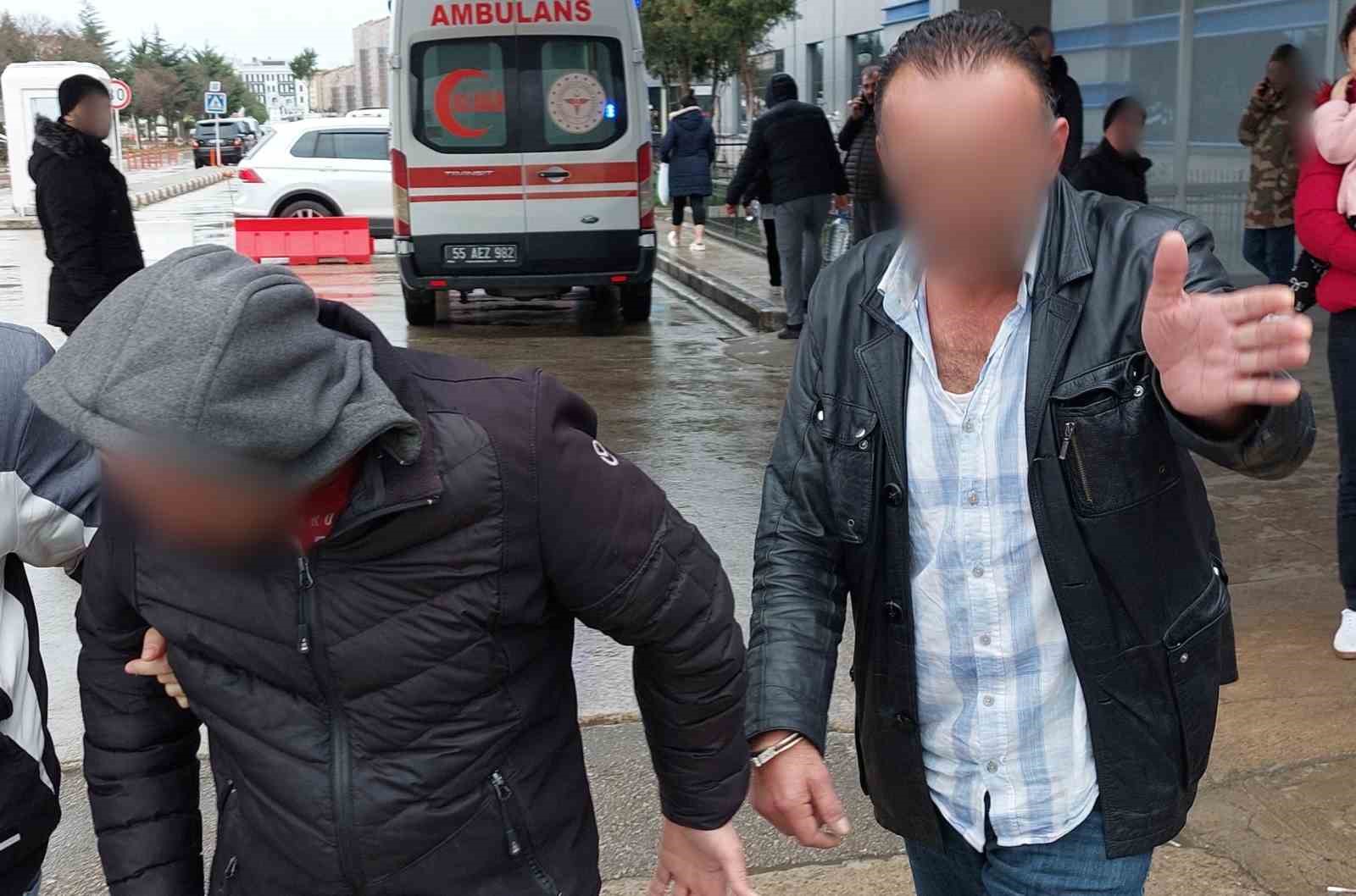 Samsun’da yağma ve alıkoyma iddiasına 2 gözaltı