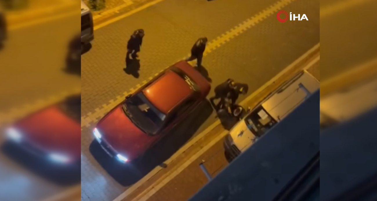Aracını çaldığını iddia ettiği şahsı karakola götürmeye çalıştı, ortalık karıştı