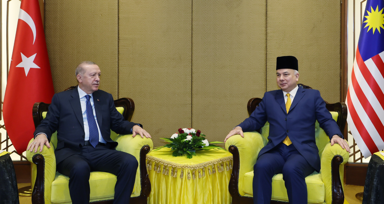 Cumhurbaşkanı Erdoğan'a Malezya'da fahri doktora unvanı verildi